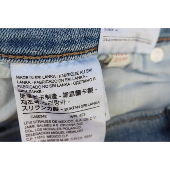 Levi's Mile High Cutoff Shorts - sz 31 - True Cutoff Jeans, 6" ins,, 70s Style! - Picture 6 of 7